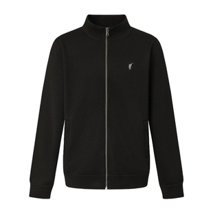 【含绵羊毛】POLOWALK男式针织衫2025冬季新品半高领加绒针织开衫