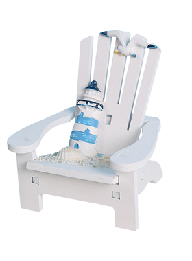 地中海风迷你家具沙滩椅摆件