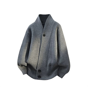 情侣装秋冬2026新款ins超火毛衣男女韩版宽松法式针织衫外套潮牌