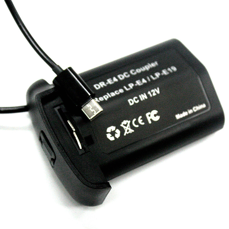 LP-E4/E19假电池DR-E4转type-C适用相机 1D CX MarkIII IV