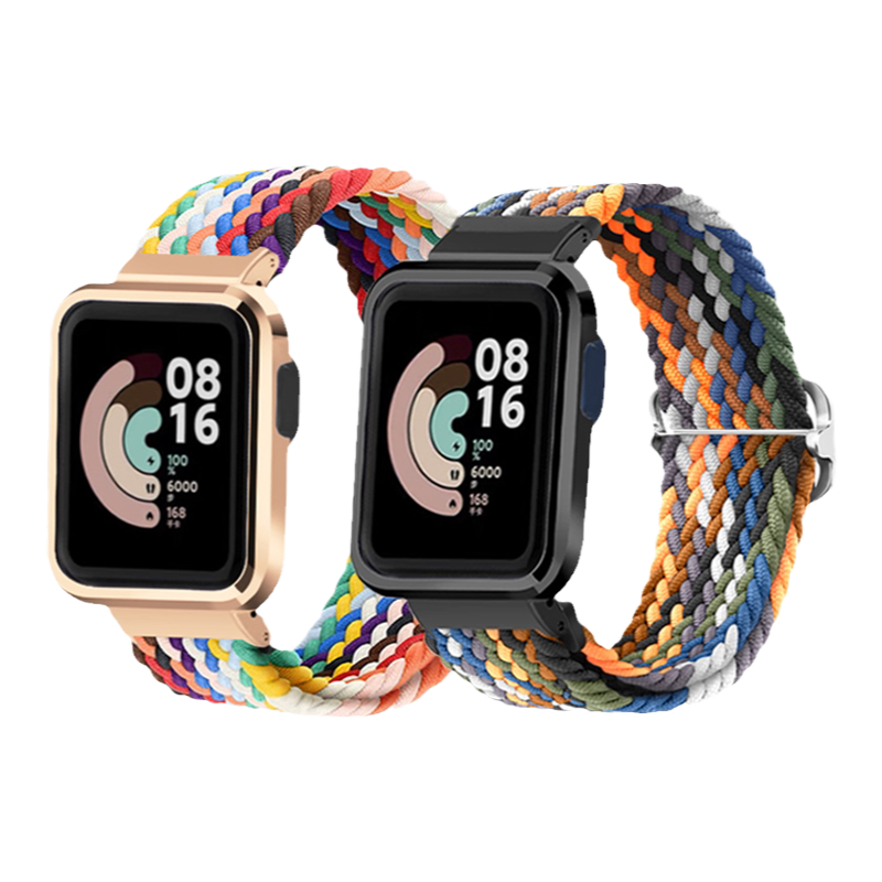 适用红米编织滑扣watch2表带