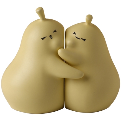 忠歌陶瓷永不分梨书档摆件