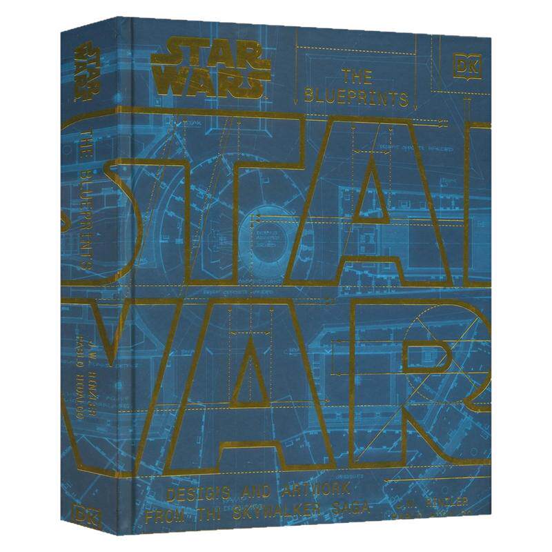 DK Star Wars The Blueprints 星球大战幕后的设计和艺术品 制作图纸 蓝图合集 卢卡斯影业官方授权 英文原版进口图书