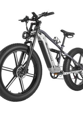 26寸双电机2000W电助力自行车