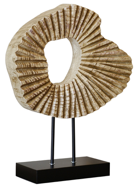 天然原木手工雕刻，新中式摆件