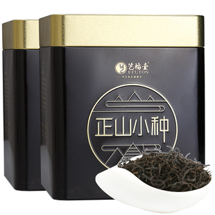 艺福堂茶叶特级红茶正山小种两罐装250g*2武夷山原产一斤罐装