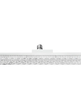 led护眼螺口长条灯水晶灯e27新款卧室客厅超亮节能通用灯灯具三色