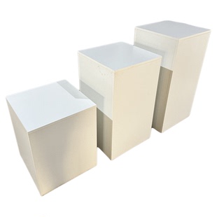 展示台方形陈列台地台摆件增高底座模特底座橱窗站台样品手办摆台