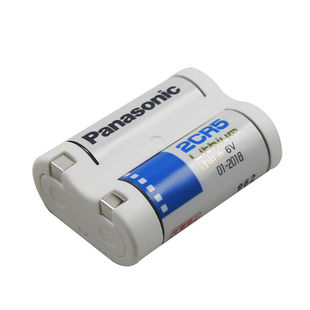 松下2CR5锂电池6V胶片相机进口适用于佳能EOS3 5 55 650 1000s 10QD 100QD EOS1v 尼康F50 美能达303si、101