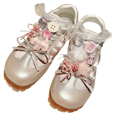 鞋带扣鞋花装饰纯爱芭蕾运动鞋扣