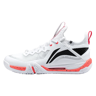 李宁贴地飞行2PRO羽毛球鞋MAX鸳鸯色 刀锋雷霆疾风专业减震训练鞋