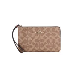 【自营】COACH/蔻驰钱包卡包女女士大号印花手拿包轻奢大牌礼物女