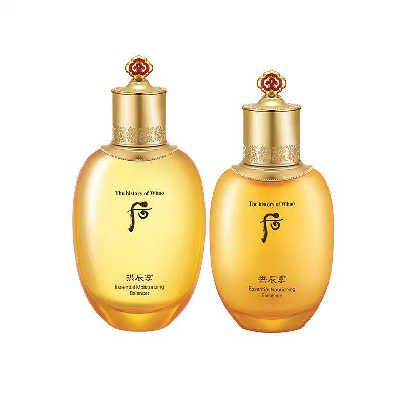 【618现货立抢】Whoo后拱辰享紧塑水乳套装礼盒护肤6件套