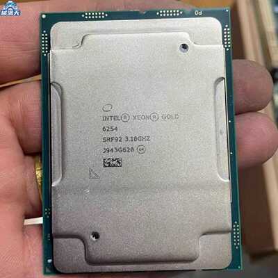 议价IntelXeonGold6254CPU至强金牌服务器处理器18核心36线程适用