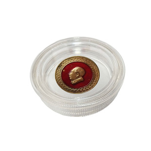 徽章收纳盒纪念徽章展示盒徽章盒子像章收藏盒评级币保护盒奖章