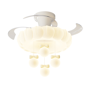 儿童房间灯主卧室风扇灯2026新款奶油风餐厅灯现代简约灯全屋灯具