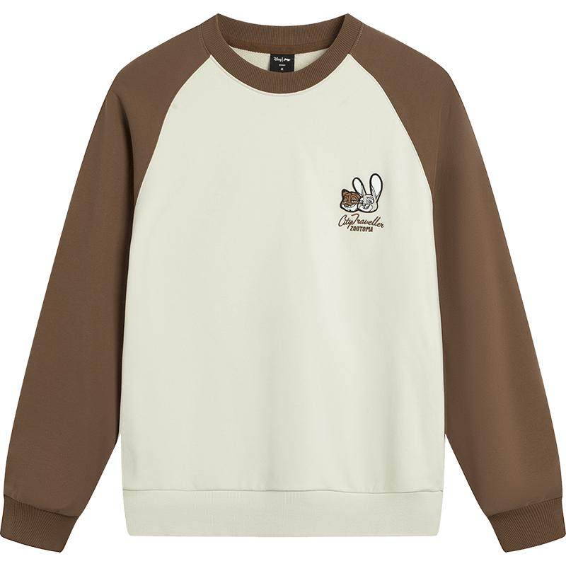 李宁迪士尼宽松女套头无帽卫衣