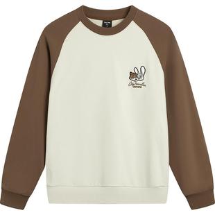 李宁|迪士尼疯狂动物城联名系列卫衣女25新款冬季休闲针织运动服