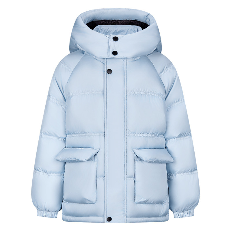 雪中飞儿童羽绒服大口袋防泼水冬