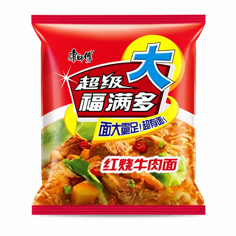 康师傅福满多袋装方便面速食夜宵