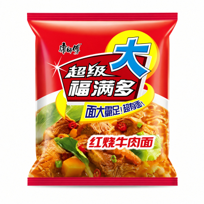 康师傅福满多袋装方便面速食夜宵