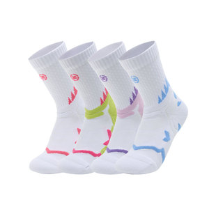 准者儿童袜子实战级鲨鱼篮球袜莱卡抗菌运动袜男女童学生长筒球袜