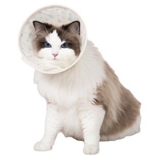 无人岛伊丽莎白圈软圈猫咪狗狗头套项圈防舔幼猫脖圈防护型