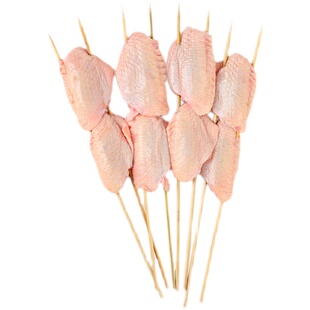 烤鸡翅中半成品可乐炸鸡翅根烤翅烧烤食材新鲜冷冻非腌制原味5串