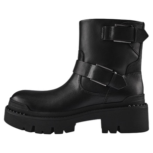 ASH女鞋2025秋冬新款NICE切尔西靴厚底增高户外露营西部靴女短靴