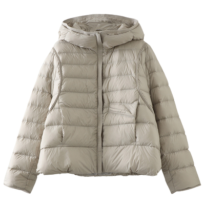 羽绒服女短款90白鸭绒时尚百搭