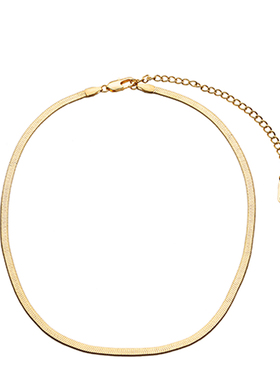 轻奢锁骨链leqiyuan镀金女