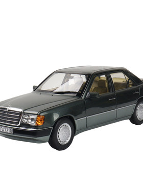 1990年梅赛德斯奔驰230E W124 NOREV 1:18 合金全开汽车模型收藏