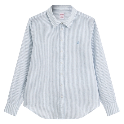 布克兄弟26女士亚麻衬衫