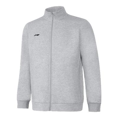 李宁开衫卫衣团购系列男女款无帽休闲外套舒适立领外套AWDUA76