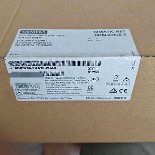 6gk5204-0ba10-2ba3  西门子模块，全新原装