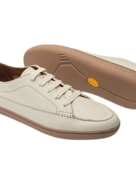 Mattina平底小白鞋vibram底真皮