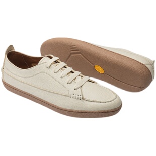 Mattina Copland进口真皮Vibram胶底原创设计师款运动板鞋小白鞋