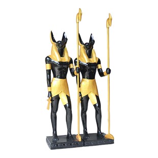 玻璃钢埃及狼人法老猫神雕塑阿努比斯摆件户外大型商场美陈装饰品