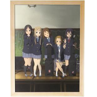 轻音少女 秋山澪中野梓 平泽唯 田井中律 周边海报挂画挂件