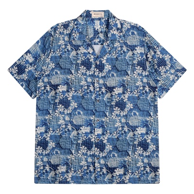 MCCEVTG夏威夷海滩古巴领衬衫