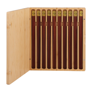 高档红木筷子送礼盒送老外中国风高端新婚礼品纪念品竹盒定制刻字