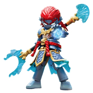 布鲁可积木人英雄无限经典版法相沙悟净玩具克西游记手办人偶沙僧