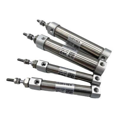 SMC迷你气缸CJ2B10/CDJ2B16-5/10/15/20/25/30/40/45/50/60/75Z-B