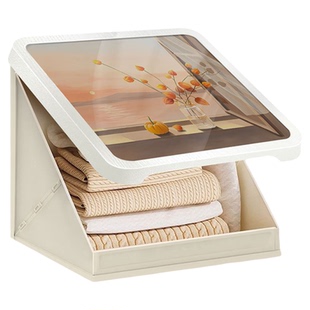 浴室艺术画折叠壁画收纳箱壁挂隐形洗澡放衣服卫生间置物架大容量