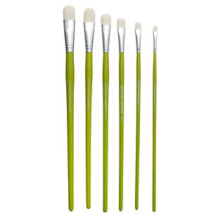 石氏毕加索羊毛水粉笔套装猪鬃油画笔鱼尾色彩笔颜料笔丙烯画笔专业全套美术生专用初学者学生绘画用排笔刷