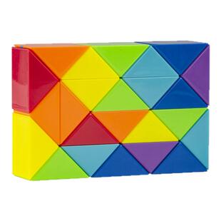 点盛彩虹魔尺24段-240段百变魔尺带教程魔方儿童玩具幼儿园礼物