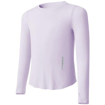 小番薯圆领长袖瑜伽T恤