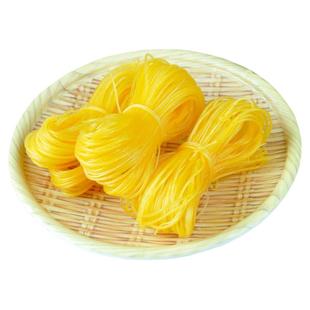 东北特产延边纯黄玉米面条5斤装整箱速食叉子条干热温面碴条挂面