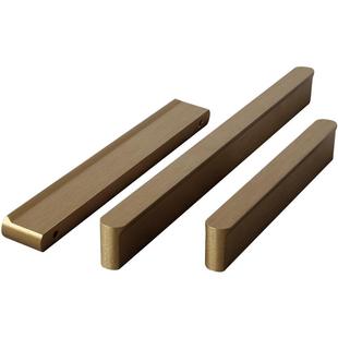 t型柜门拉手拉丝古铜金抽屉橱柜衣柜拉手把手现代简约T形柜子拉手