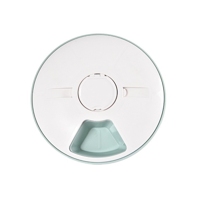 干湿粮自动定时喂食器猫咪投食器狗狗六格定量猫粮狗粮小型犬幼犬